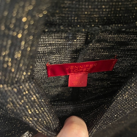 NWT Jennifer Lopez Sparkle Turtleneck - Picture 4 of 6